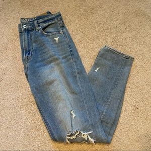 AE mom jeans